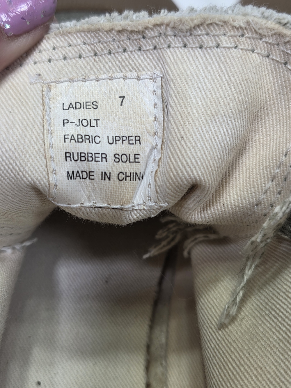 Steve Madden P-Jolt Patchwork Deconstructed Shag Sneakers Olive Green Woman Sz 7 - Picture 14 of 14